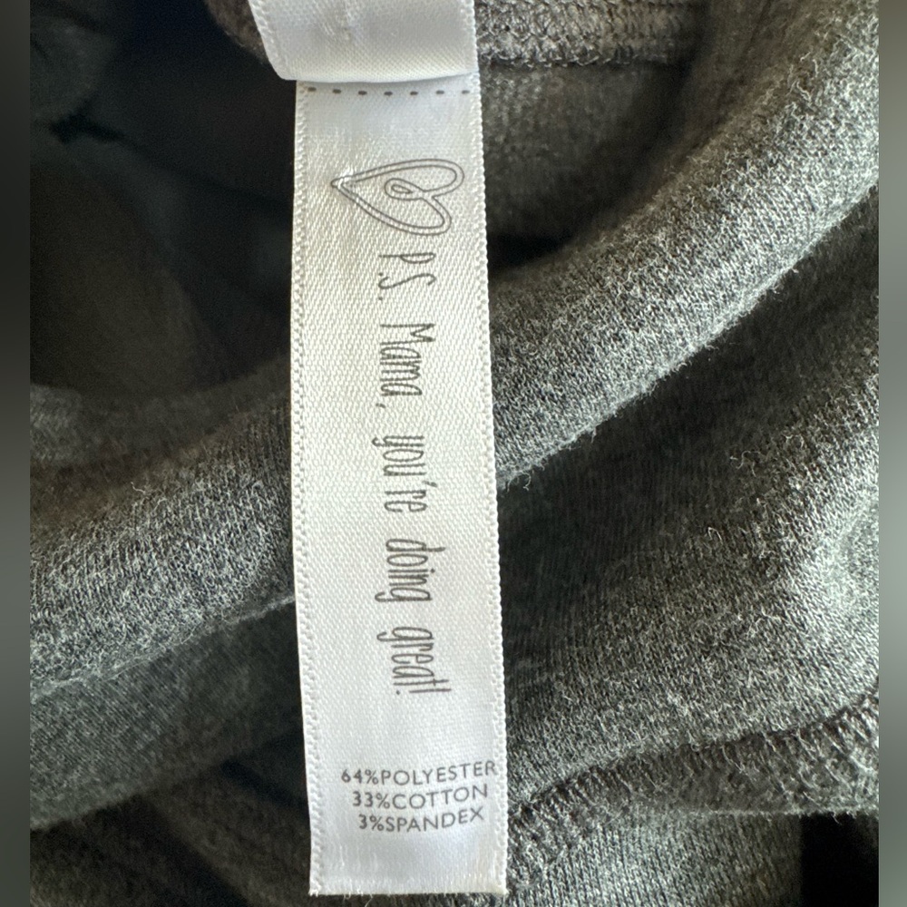 Latched Mama Harbor Snap Nursing Pullover - Medium / Dark Charcoal - Picture 8 of 8